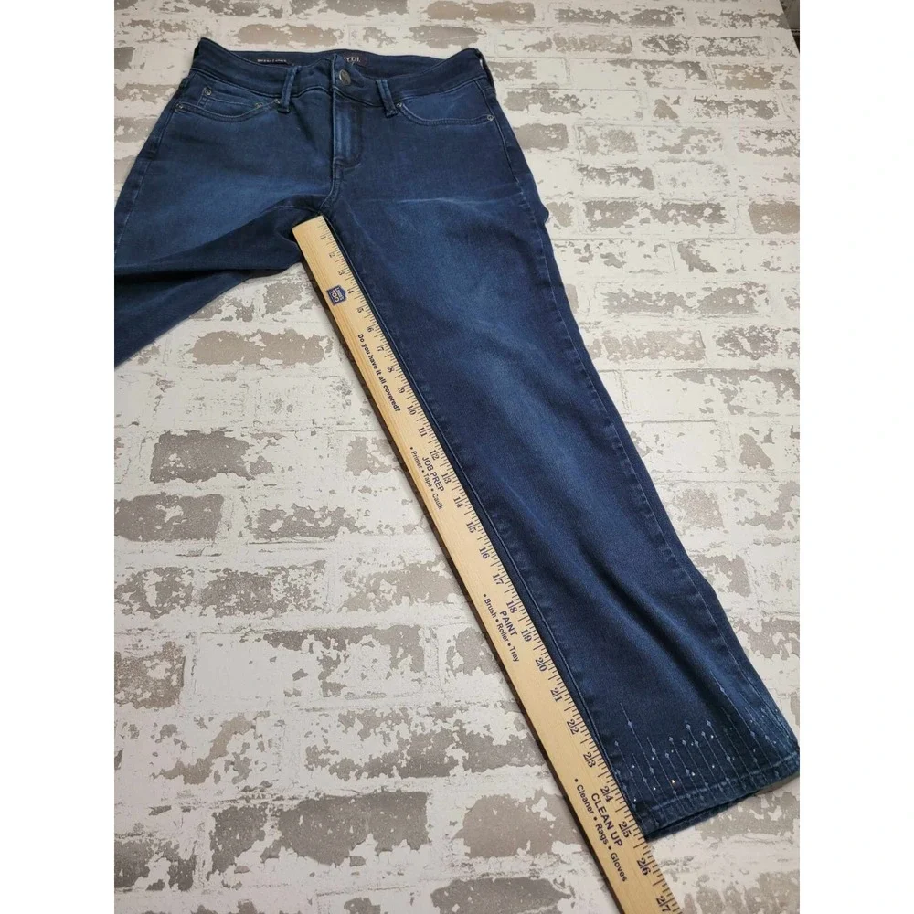 NYDJ Sheri Ankle Jeans Women's 4P Lift Tuck Technology Not Your Daughter's Jeans